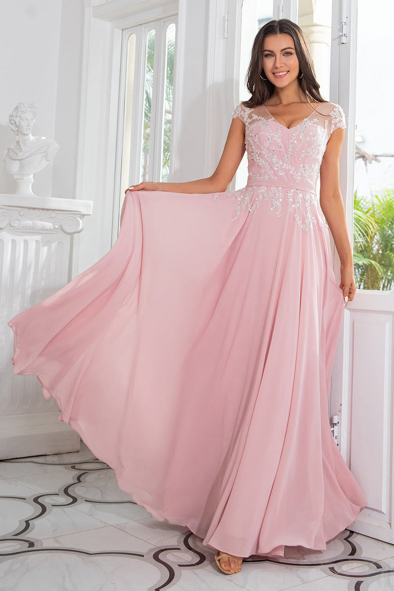 Mother of the bride dresses in pink best sale