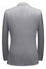 Load image into Gallery viewer, Grey 3 Piece Notched Lapel Men&#39;s Party Suits