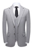 Load image into Gallery viewer, Grey 3 Piece Notched Lapel Men&#39;s Party Suits