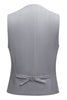 Load image into Gallery viewer, Grey 3 Piece Notched Lapel Men&#39;s Party Suits