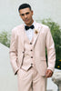 Load image into Gallery viewer, Ivory 3 Pieces Peak Lapel One Button Men&#39;s Prom Suits