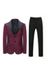 Load image into Gallery viewer, Burgundy Peak Lapel 2 Pieces Men Suits for Prom