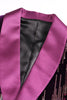 Load image into Gallery viewer, Sparkly Purple Shawl Lapel Sequins Women Prom Blazer