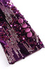 Load image into Gallery viewer, Sparkly Purple Shawl Lapel Sequins Women Prom Blazer