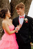 Load image into Gallery viewer, Light Pink Ball Gown A Line Tiered Long Tulle Prom Dress