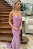 Load image into Gallery viewer, Sparkly Black Beaded Mermaid Long Prom Dress with Slit