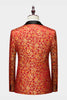 Load image into Gallery viewer, Orange Shawl Lapel 2 Piece Men&#39;s Prom Suits