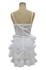 Load image into Gallery viewer, White Spaghetti Straps A-Line Short Graduation Dresses