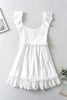 Load image into Gallery viewer, Lovely A-Line White Mini Graduation Dress With Lace