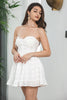 Load image into Gallery viewer, A-Line Sweetheart White Short Graduation Dress