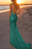 Load image into Gallery viewer, Sparkly Silver Sequin Strapless Mermaid Long Formal Dress