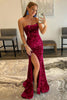 Load image into Gallery viewer, Mermaid Black Sequin Prom Dress