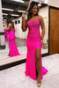 Load image into Gallery viewer, Royal Blue Spaghetti Straps Long Prom Dress with Beading