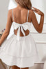 Load image into Gallery viewer, Simple Spaghetti Straps Keyhole Back Graduation Dress