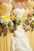 Load image into Gallery viewer, Sweetheart Sleeveless Light Yellow Bridesmaid Dress