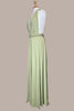 Load image into Gallery viewer, Matcha Convertible Wear Long Bridesmaid Dress
