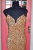 Load image into Gallery viewer, Sparkly Dark Green Sequins Mermaid Sweetheart Long Prom Dress