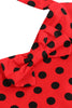 Load image into Gallery viewer, Halter Polka Dot Red Vintage Girls Dress