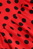 Load image into Gallery viewer, Halter Polka Dot Red Vintage Girls Dress