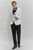 Load image into Gallery viewer, White Men&#39;s 3 Piece Shawl Lapel Prom Suits