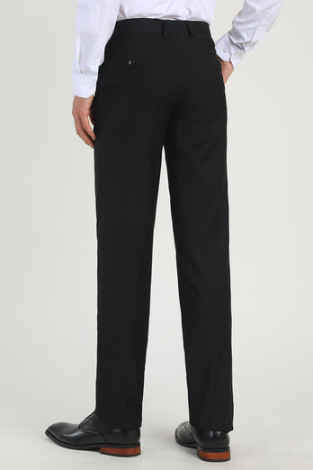 Straight Leg Navy Men's Suits Pants