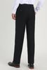 Load image into Gallery viewer, Black High Waisted Suit Pants Mens