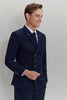 Load image into Gallery viewer, Men&#39;s Navy 2 Piece Double Breasted Suit