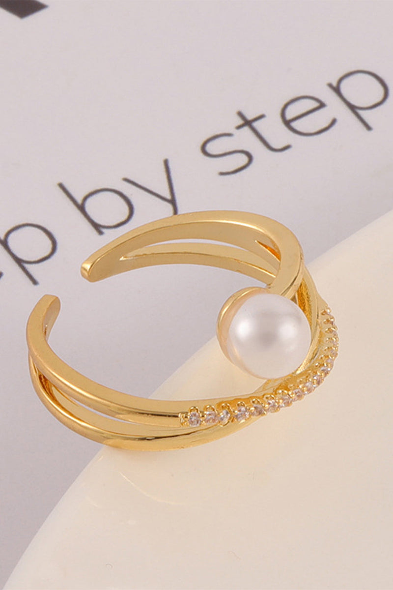 Load image into Gallery viewer, Premium Pearl Ring