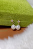 Load image into Gallery viewer, White Pearl Earrings