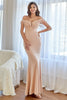 Load image into Gallery viewer, Blush Mermaid Long Prom Dress with Appliques