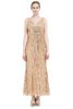 Load image into Gallery viewer, Sequin V-neck Midi 1920s Flapper Dress