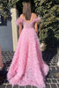 Load image into Gallery viewer, Red Off the Shoulder A-Line Princess Prom Dress