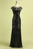 Load image into Gallery viewer, Green 1920s Sequined Flapper Dress