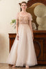 Load image into Gallery viewer, Blush Beading A Line Sparkly Evening Wear