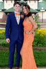 Load image into Gallery viewer, Dark Blue Notched Lapel Single-Breasted 2 Piece Men&#39;s Prom Suits