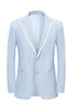 Load image into Gallery viewer, Light Grey Notched Lapel Men&#39;s 2-Piece Prom Party Suits