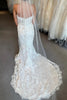 Load image into Gallery viewer, Sweetheart Ivory Corset Long Wedding Dress with Appliques