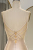 Load image into Gallery viewer, Mermaid Champagne Backless Long Prom Dress