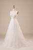 Load image into Gallery viewer, Sparkly Tulle Beaded Ivory Long Wedding Dress