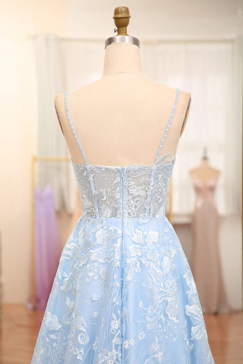 Sky blue a 2025 line dress