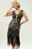 Load image into Gallery viewer, Gold Sequin 1920s Dress