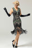 Load image into Gallery viewer, Gold Sequin 1920s Dress