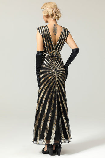 Mermaid Sequined Gatsby 1920s Flapper Dress