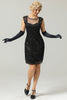 Load image into Gallery viewer, 1920s Sequined Flapper Dress