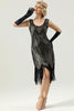 Load image into Gallery viewer, Green Sleeveless 1920 Flapper Dress