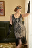 Load image into Gallery viewer, Plus Size 1920s Green Sequined Flapper Dresses