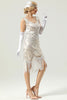 Load image into Gallery viewer, 1920 Retro Sequin Fringe Dress