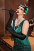 Load image into Gallery viewer, Green 1920s Party Accessories Sets