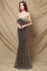 Load image into Gallery viewer, Off Shoulder Sequins Mermaid Prom Dress