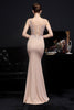 Load image into Gallery viewer, Apricot Long Evening Dress